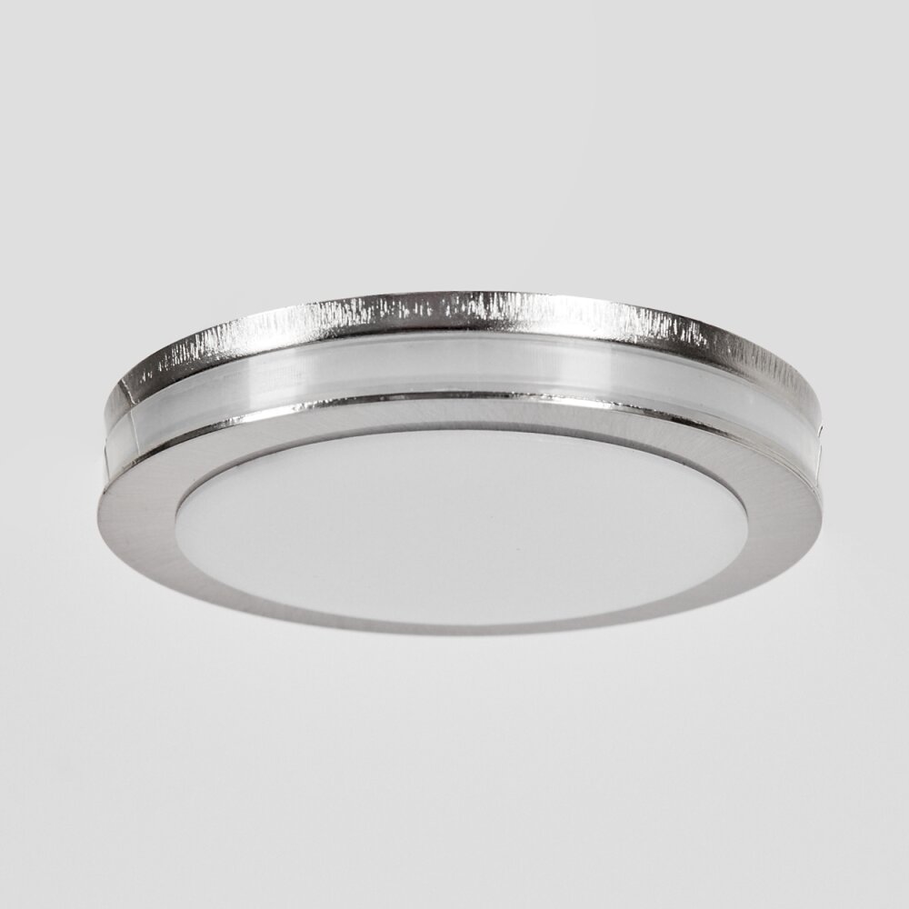 Percoq Einbauleuchte LED Nickel-Matt, 1-flammig