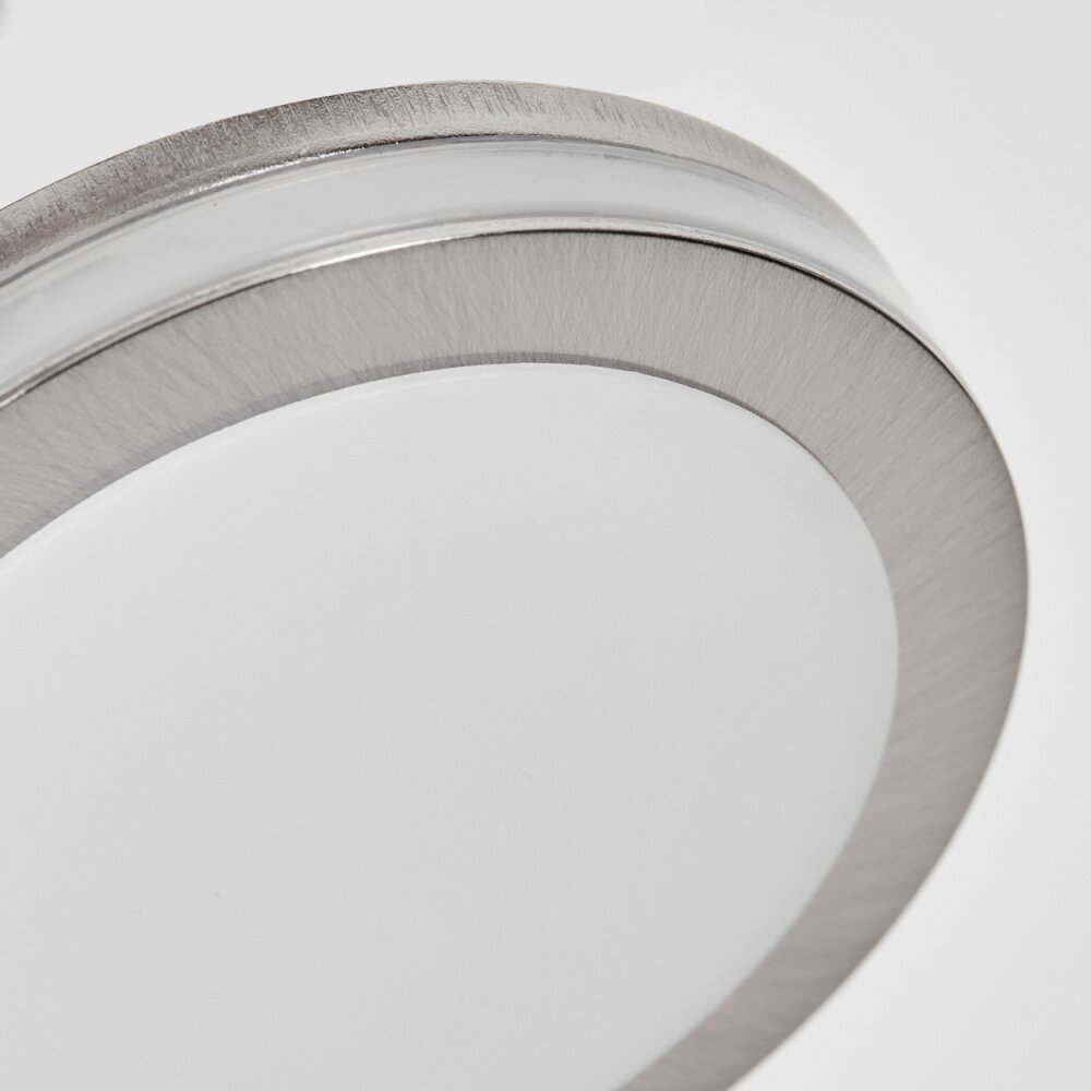 Percoq Einbauleuchte LED Nickel-Matt, 1-flammig
