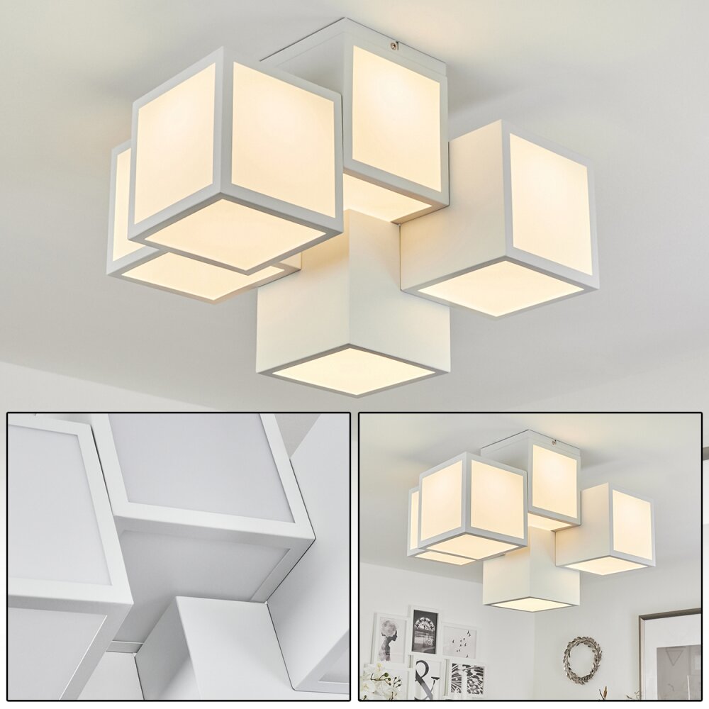 Allonville Deckenleuchte LED Weiß, 1-flammig main product photo