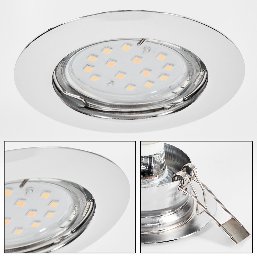 Vibersviller Einbauleuchte LED Chrom, 1-flammig main product photo