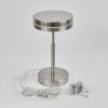 Huallilemu Tischleuchte LED Nickel-Matt, 1-flammig