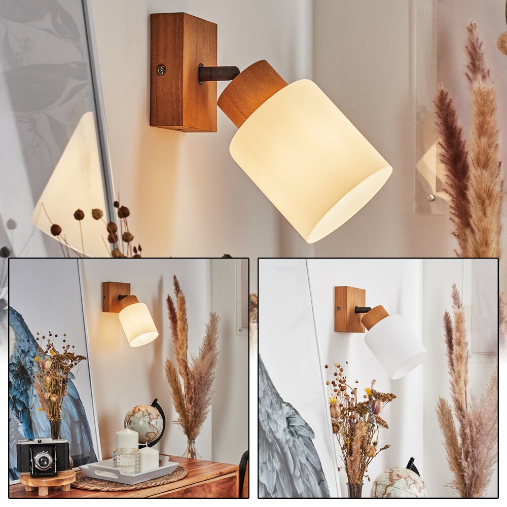 Tercier Wandleuchte Altsilber, Naturfarben, 1-flammig main product photo