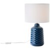Brilliant Ilysa Tischleuchte Blau, 1-flammig