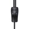 Globo RIELLY Stehleuchte Holzoptik, Schwarz, 2-flammig