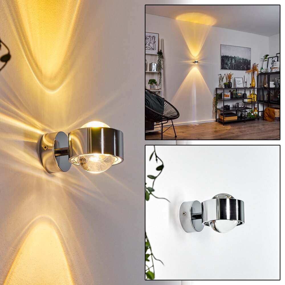 Sapri Wandleuchte Chrom, 1-flammig main product photo