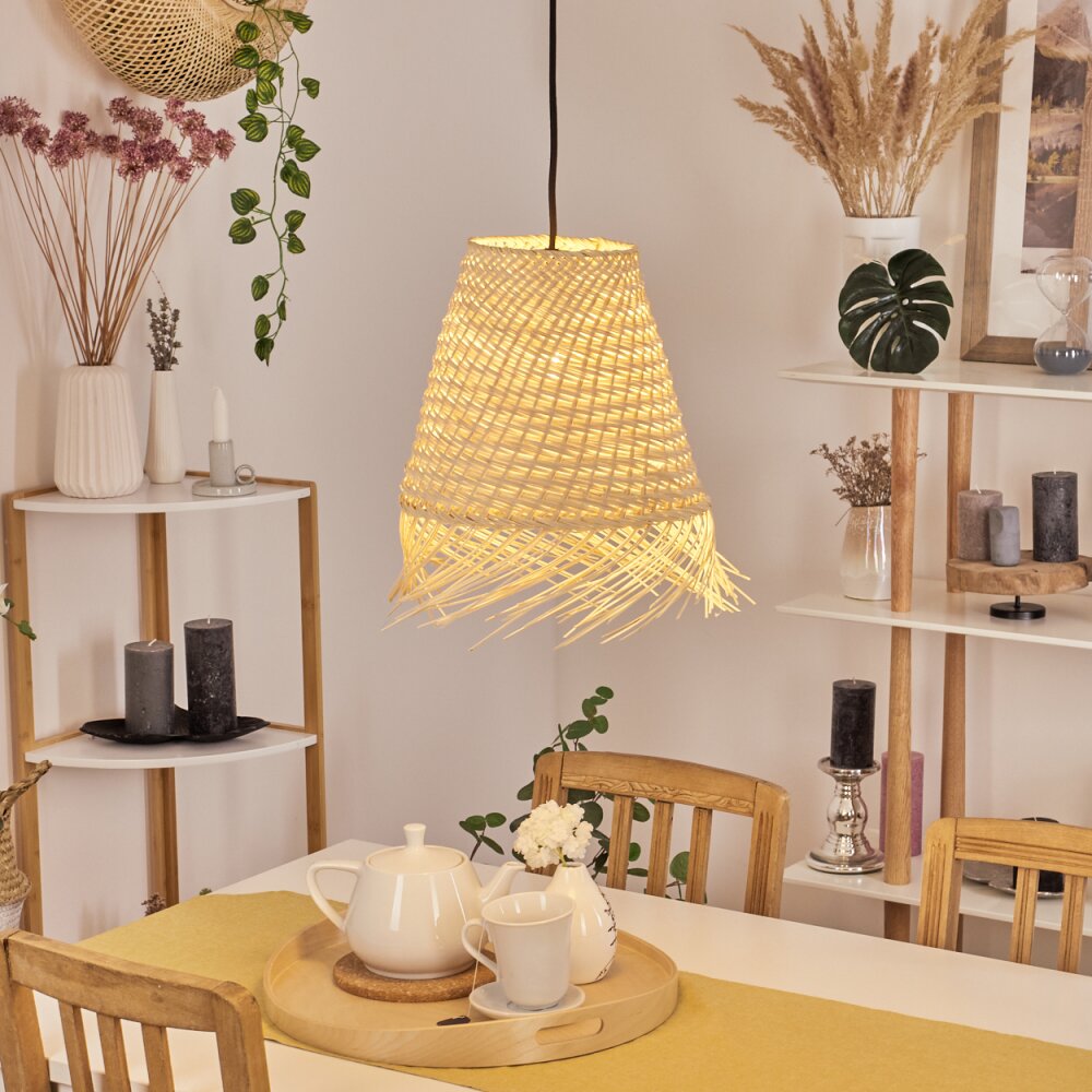 Bosgouet Hängeleuchte Naturfarben, 1-flammig main product photo