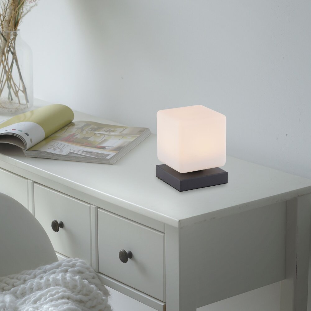 Paul Neuhaus DADOA Tischleuchte LED Anthrazit, 1-flammig main product photo