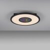 Leuchten Direkt ASTRO Deckenpanel LED Schwarz, 2-flammig, Fernbedienung, Farbwechsler