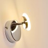 Lucy Wandleuchte LED Chrom, 1-flammig, Fernbedienung, Farbwechsler