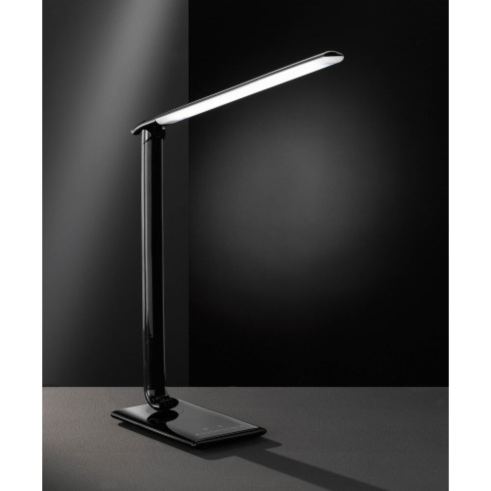 Wofi TUBAC Tischleuchte LED Schwarz, 1-flammig main product photo