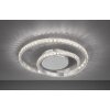 Wofi Leuchten ALBERTA Deckenleuchte LED Aluminium gebürstet, 1-flammig