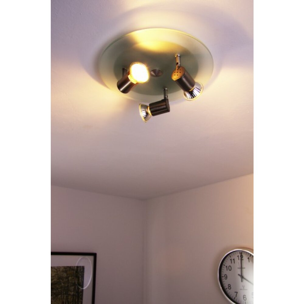 Deckenspot Nolita Nickel-Matt, 3-flammig main product photo