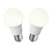 Globo 2er Set LED E27 8,8 Watt 806 Lumen 4000 Kelvin