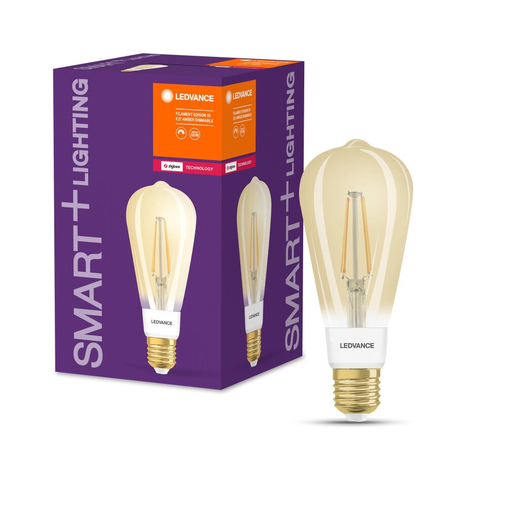 LEDVANCE SMART+ LED E27 6 Watt 2400 Kelvin 680 Lumen main product photo