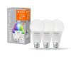 LEDVANCE SMART+ WiFi 3er Set LED E27 14 Watt 2700-6500 Kelvin 1521 Lumen