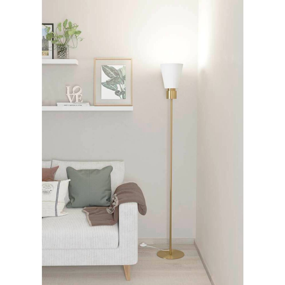 Eglo AGLIENTINA Stehleuchte Messing, 1-flammig main product photo