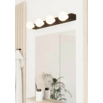 Eglo GUANAL Wandleuchte Schwarz, 4-flammig Eglo GUANAL Wandleuchte Schwarz, 4-flammig
