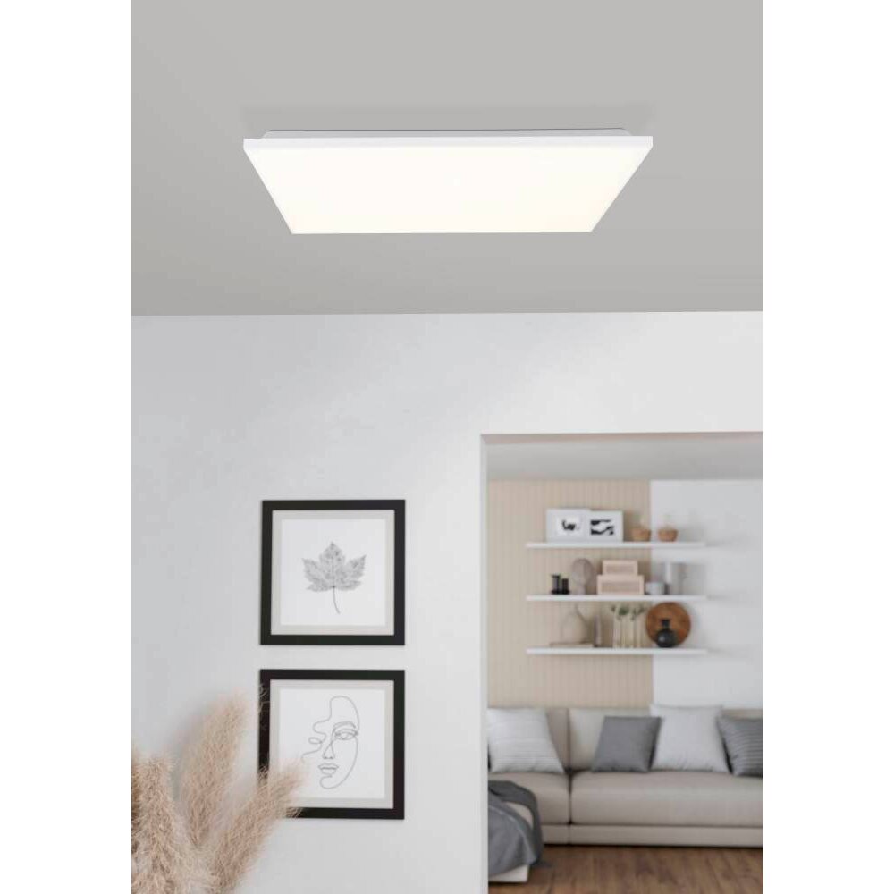 Eglo TRUPIANA Deckenpanel LED Weiß, 1-flammig main product photo