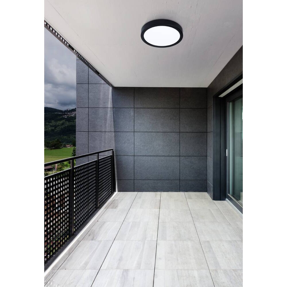 Eglo CALAGRANO-Z Deckenleuchte LED Schwarz, 1-flammig, Farbwechsler main product photo