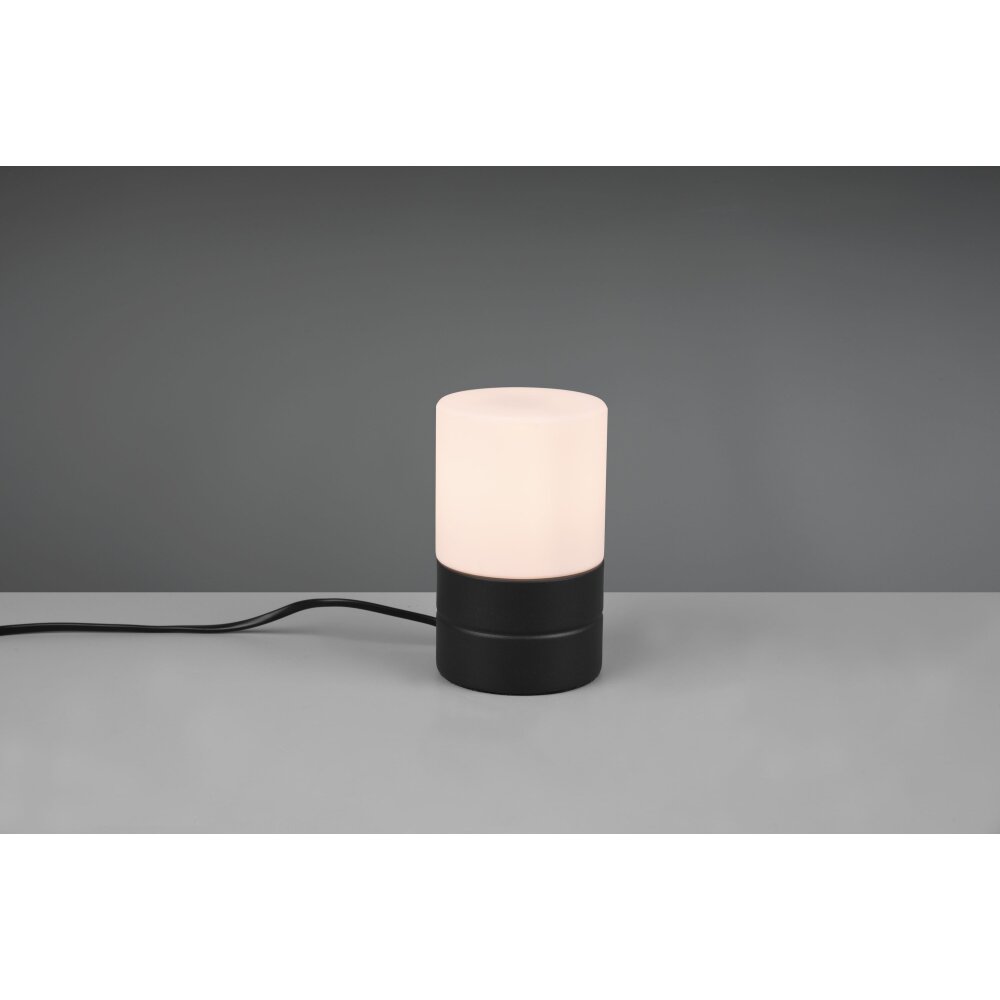 Trio Ary 2 Tischleuchte Schwarz, 1-flammig main product photo