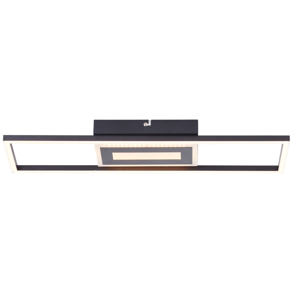 Brilliant Besson Deckenleuchte LED Schwarz, Weiß, 1-flammig