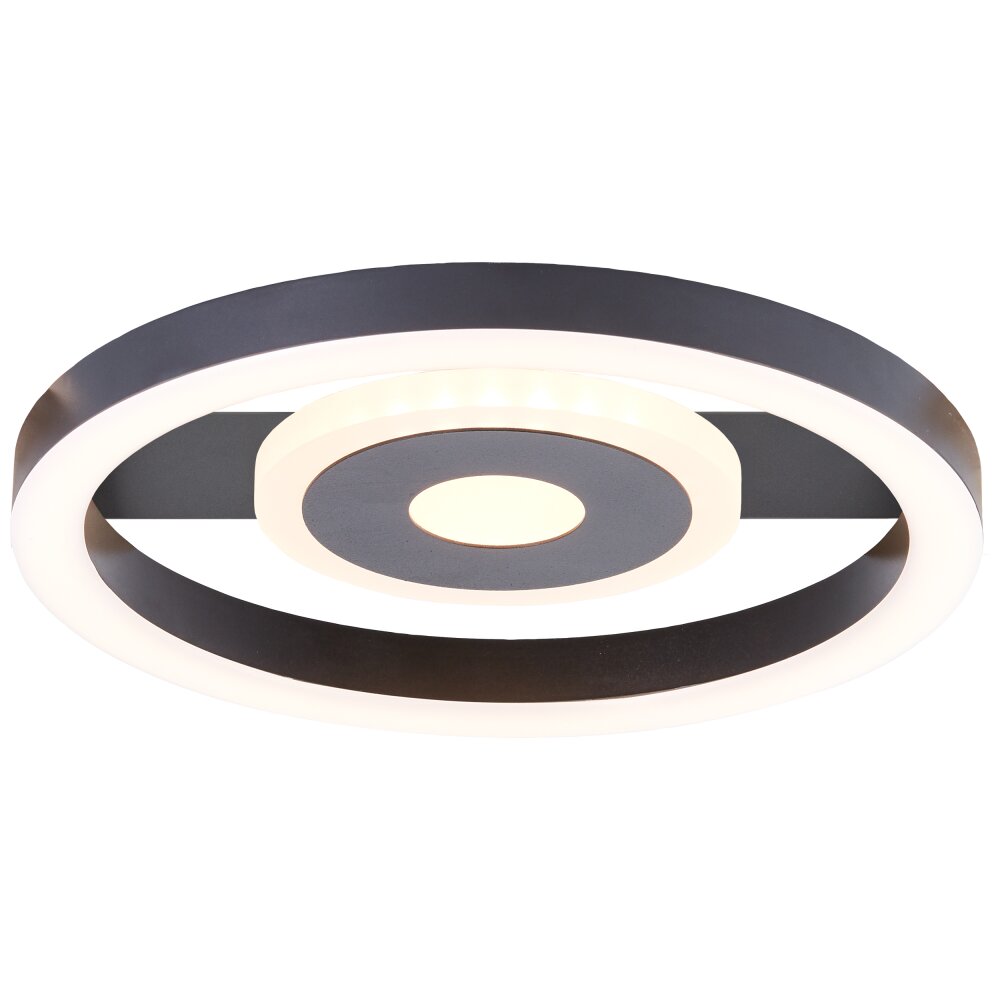 Brilliant Maureen Deckenleuchte LED Schwarz, Weiß, 1-flammig main product photo