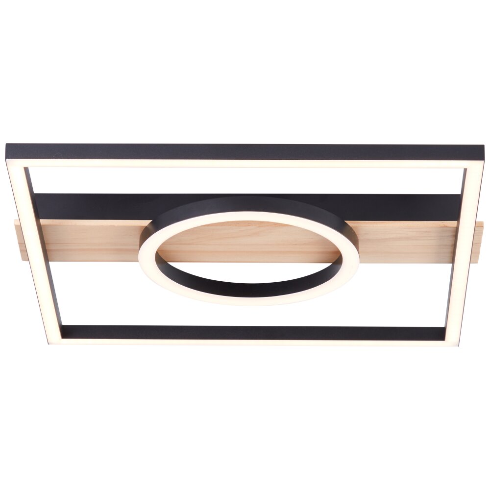 Brilliant Maureen Deckenleuchte LED Naturfarben, Schwarz, Weiß, 1-flammig main product photo