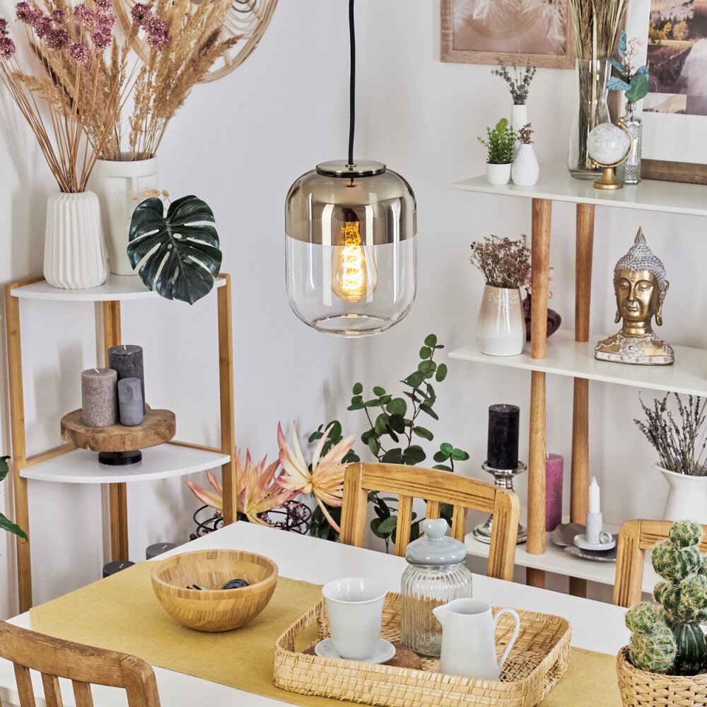 Golpilhal Hängeleuchte Gold, Klar, 1-flammig main product photo
