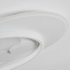 Selim Deckenleuchte LED Weiß, 1-flammig, Fernbedienung