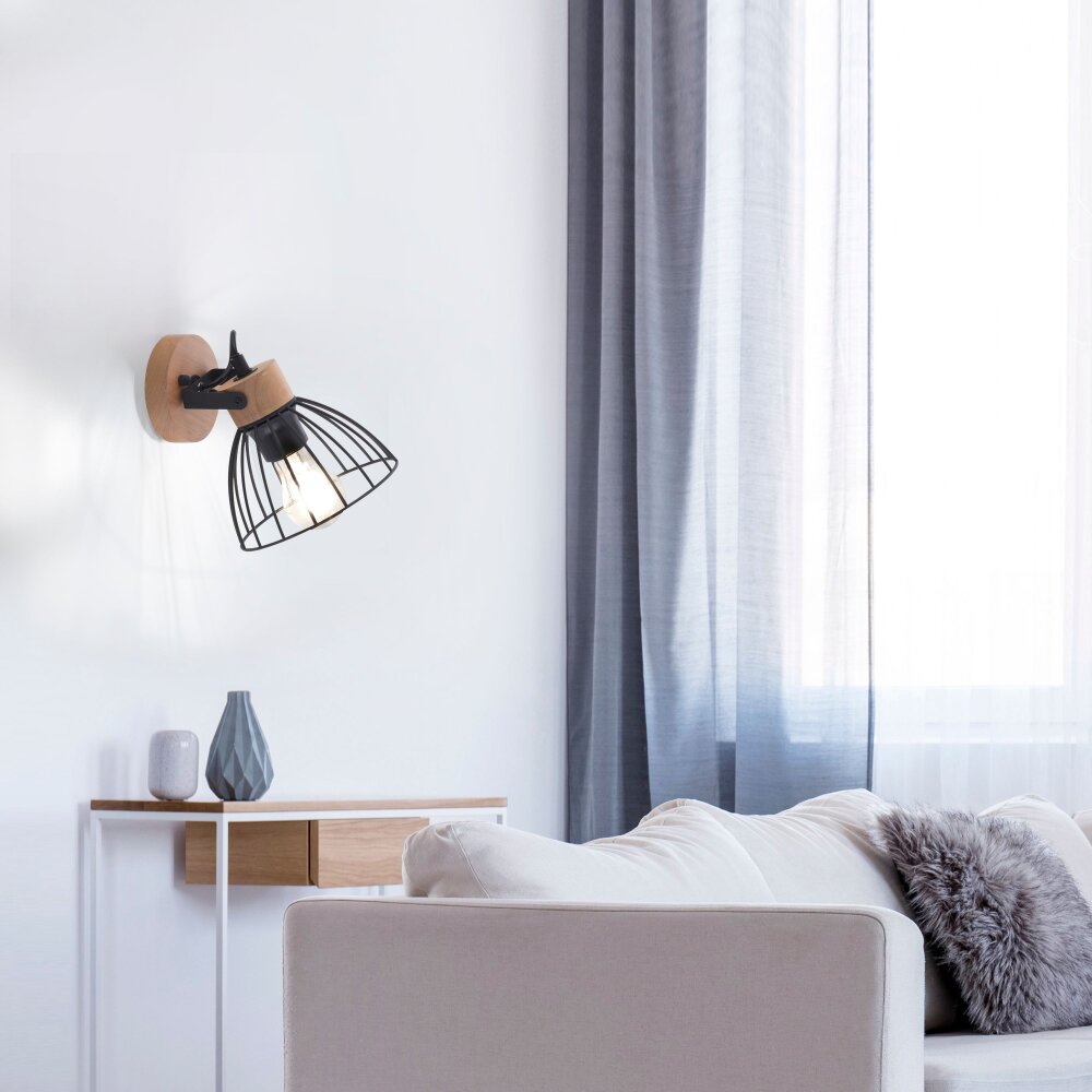 Leuchten Direkt LAMI Wandleuchte Naturfarben, 1-flammig main product photo