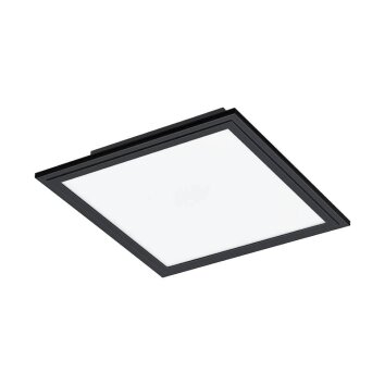 Eglo SALOBRENA Deckenpanel LED Schwarz, 1-flammig