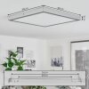 Finsrud Deckenpanel LED Silber, 1-flammig