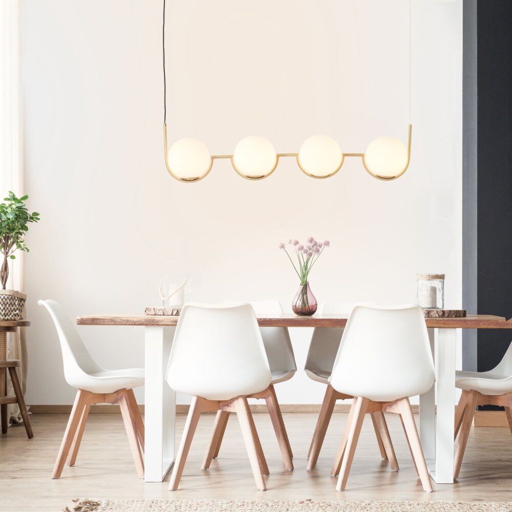 Brilliant Glint Pendelleuchte Gold, 4-flammig main product photo