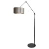 Steinhauer Prestige Chic Bogenlampe Schwarz, 1-flammig
