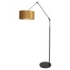 Steinhauer Prestige Chic Bogenlampe Schwarz, 1-flammig