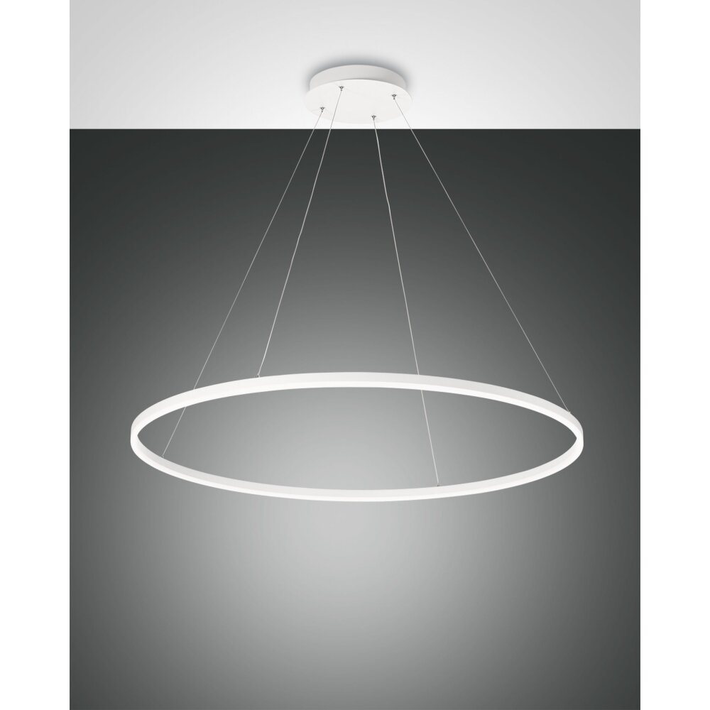 Fabas Luce Giotto Pendelleuchte LED Weiß, 1-flammig main product photo