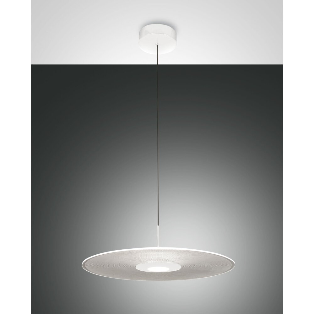 Fabas Luce Anemone Pendelleuchte LED Weiß, 1-flammig main product photo