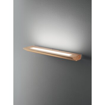 Fabas Luce Linus Wandleuchte LED Naturfarben, 1-flammig