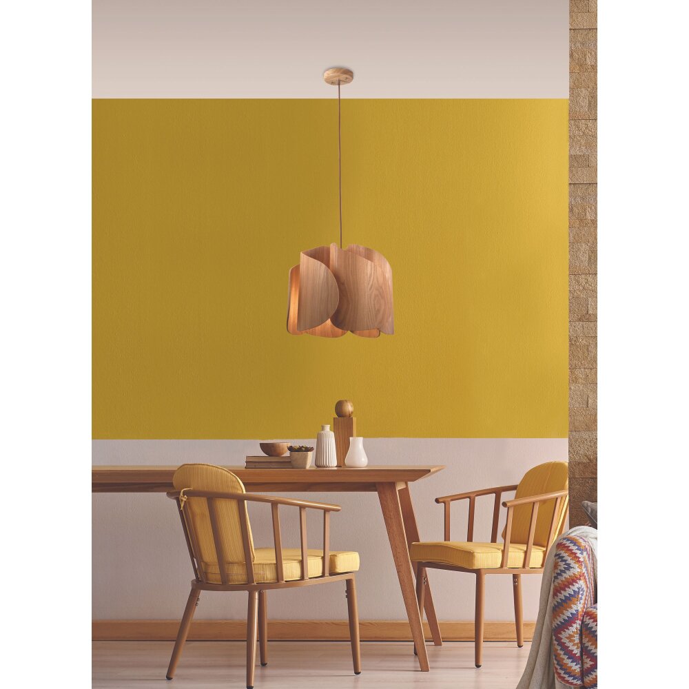 Fabas Luce Pevero Pendelleuchte Naturfarben, 1-flammig main product photo