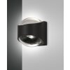 Fabas Luce Remy Wandleuchte LED Schwarz, 1-flammig