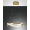 Fabas Luce Palau Pendelleuchte LED Gold, 1-flammig