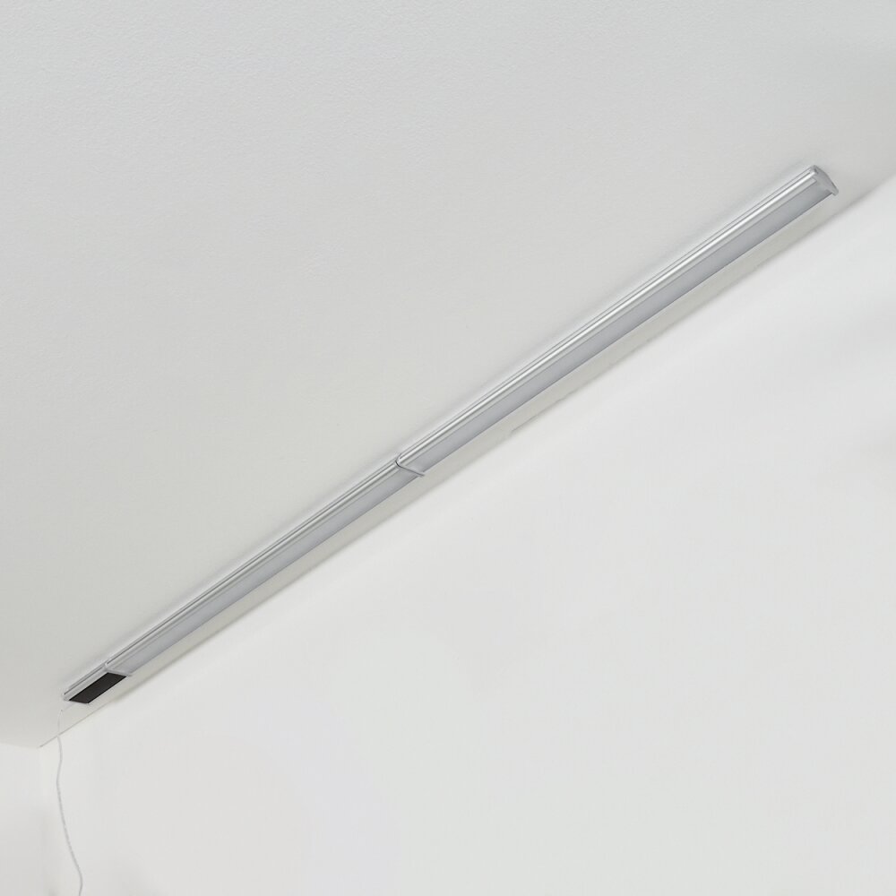 Raivo 2er Set Unterbauleuchte LED Schwarz, Silber, 2-flammig, Fernbedienung, Farbwechsler