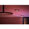 Philips Hue 3er Set Xamento Einbauleuchte LED Schwarz, 3-flammig, Farbwechsler