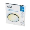 Philips WiZ SuperSlim Deckenpanel LED Schwarz, 1-flammig