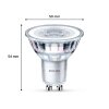 Philips Classic 3er Set LED GU10 4,6 Watt 2700 Kelvin 355 Lumen