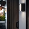 Philips Hue Turaco Außenwandleuchte 2er Set LED Anthrazit, 1-flammig