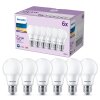 Philips Classic 6er Set LED E27 8 Watt 2700 Kelvin 806 Lumen