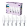 Philips Classic 6er Set LED E14 4,9 Watt 2700 Kelvin 470 Lumen