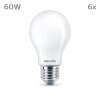 Philips Classic 6er Set LED E27 7 Watt 2700 Kelvin 806 Lumen