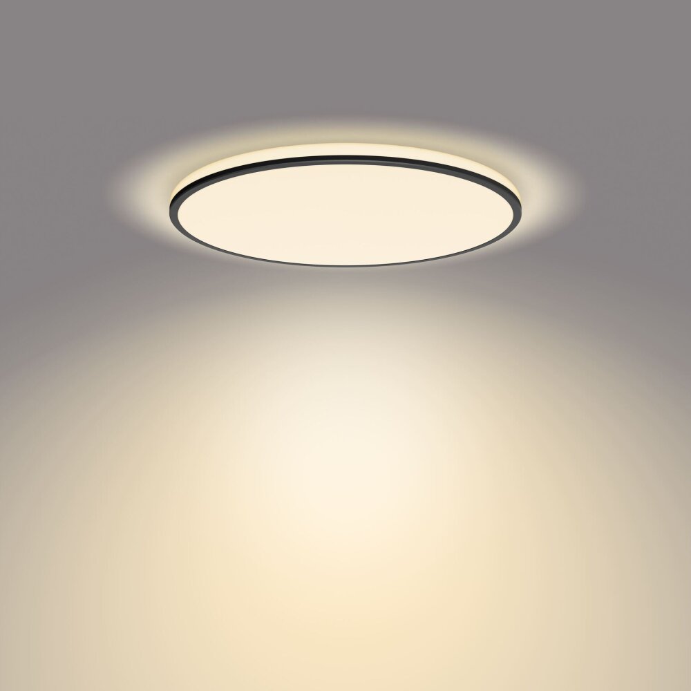 Philips Ozziet Deckenpanel LED Schwarz, Weiß, 1-flammig main product photo